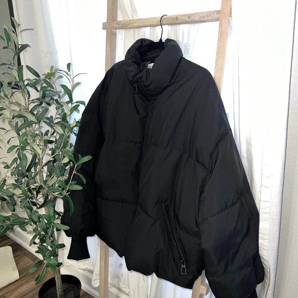 Princess Polly - Black Puffer Jacket - US20